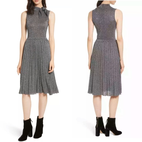 kate spade Dresses & Skirts - Kate Spade Women's Metallic Bow Knot Dress - Sz L